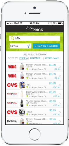 DicePrice for iPhone DicePrice for iPhone