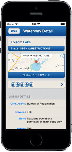 Water Landing Directory for iPhone, iPad and Android Water Landing Directory for iPhone, iPad and Android