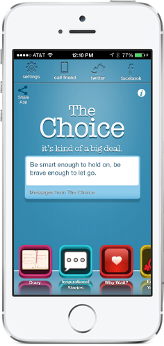 The Choice App for iPhone and Android